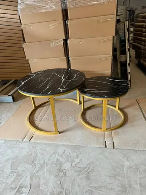Two in One Ceramic Top Centre Table
