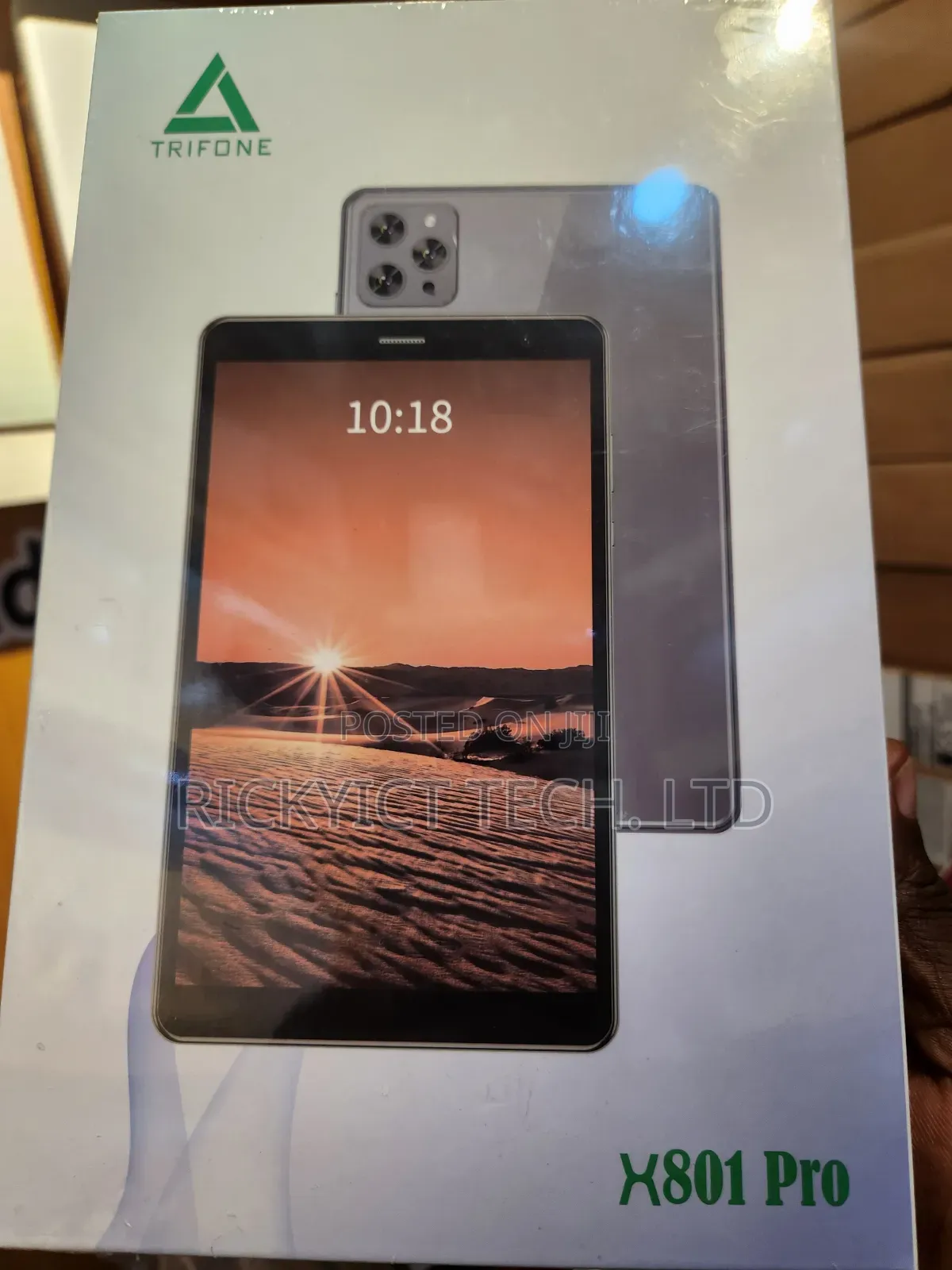 New Trifone X801 Pro 256 GB Black
