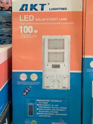 100w Solar Streetlight Akt