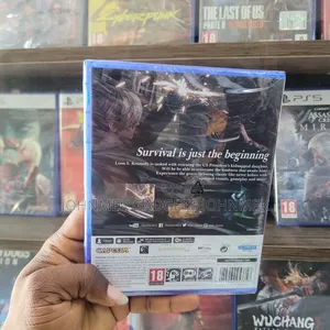 Resident Evil Ps5 Game Disc