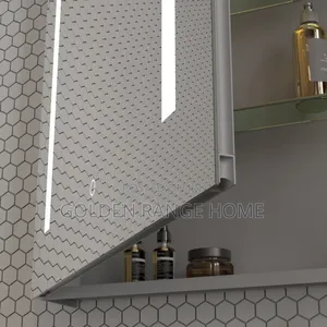 Modern Single Door Led Mirror Cabinet
