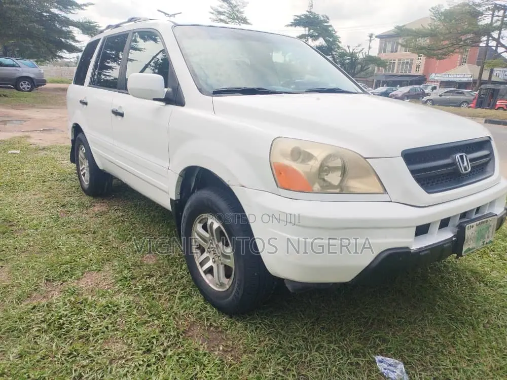 Honda Pilot EX 4x4 (3.5L 6cyl 5A) 2004 White