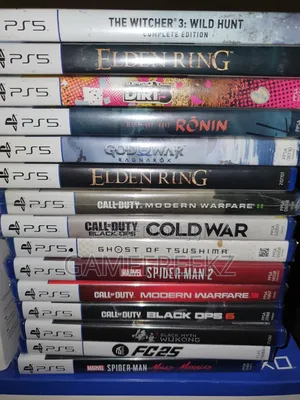 Latest Ps5 Games Ghost Call of Duty Cold Ufc 5
