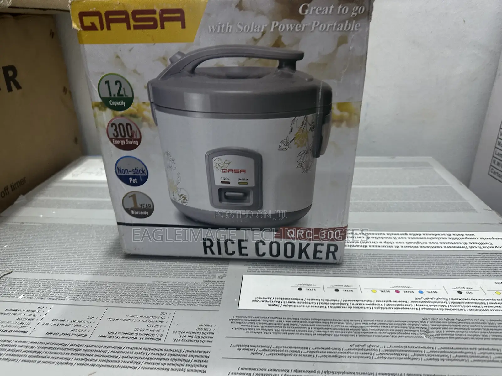 Qasa 1.8l Rice Cooker – For Home or Office