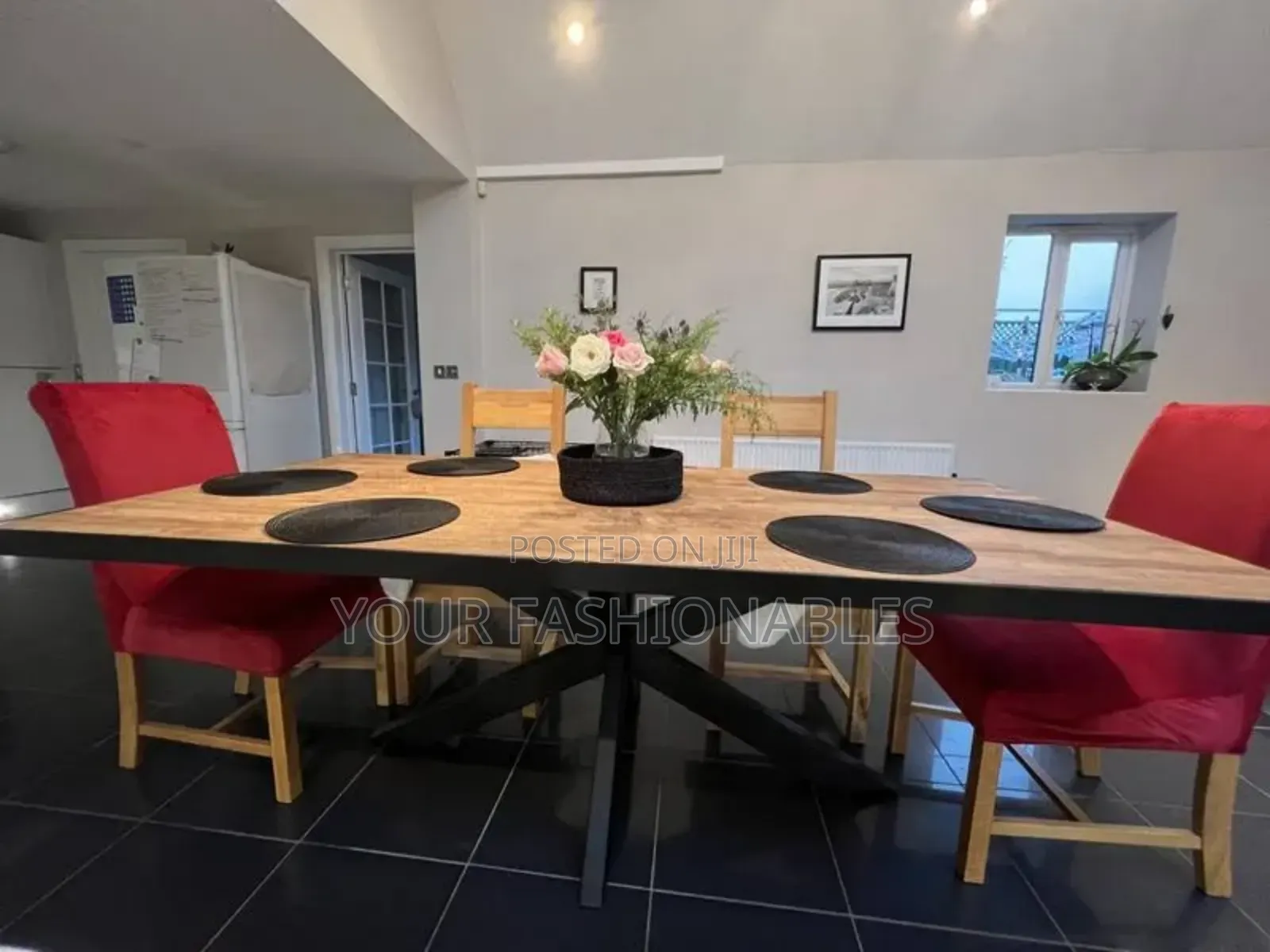 Dunelm Uk Black Woven Set of Tablemats
