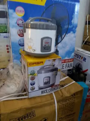 Qasa QRC-300 Rice Cooker – 1.8l, Non-Stick, Auto Keep-Warm Function