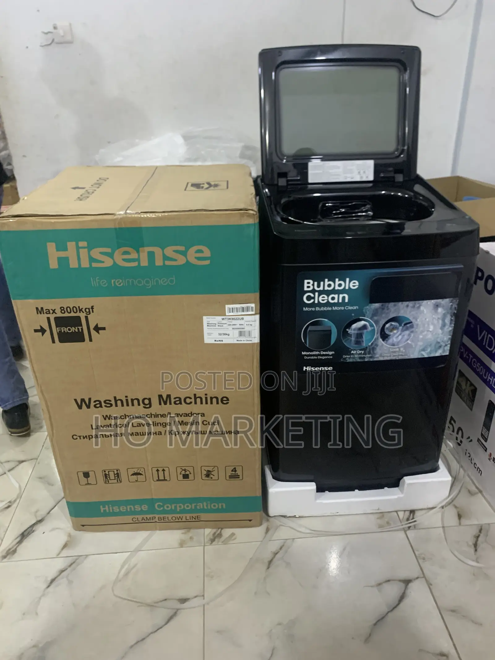 Hisense Wt3k9022ub – 9kg Top Load With Led Display
