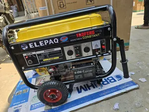 High Quality Elepaq Petrol Generator Key Start 4.5kva 100% Copper Coil