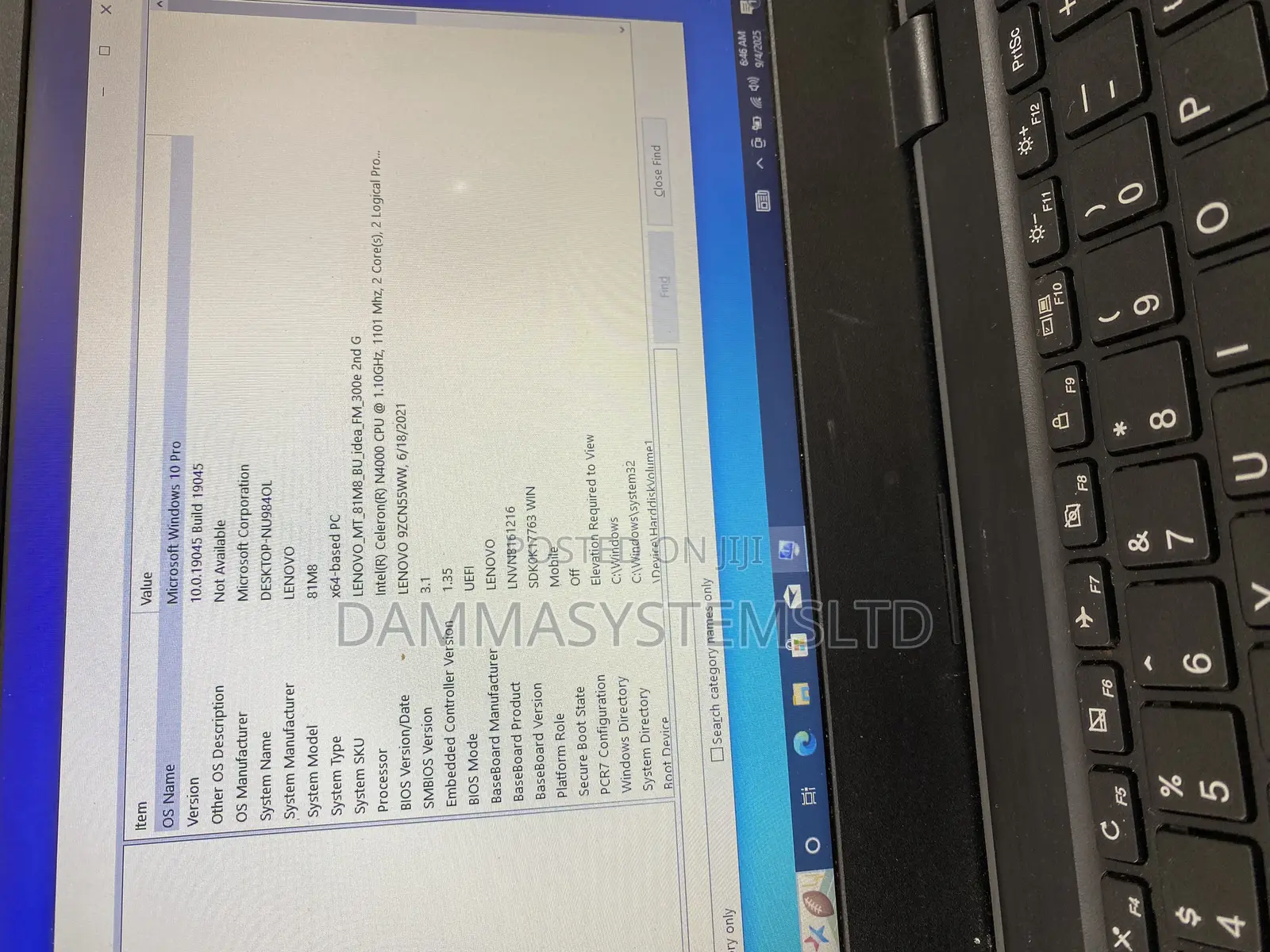 Laptop Lenovo 100e 4GB Intel Celeron SSD 60GB
