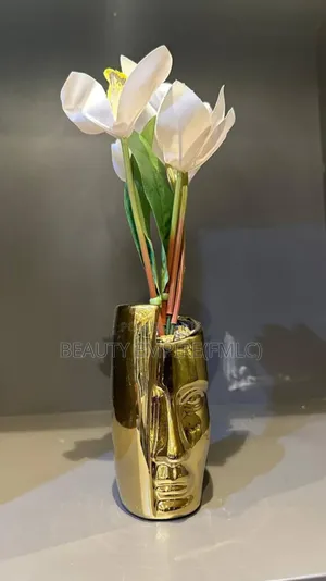 Golden Potted Artificial Plants
