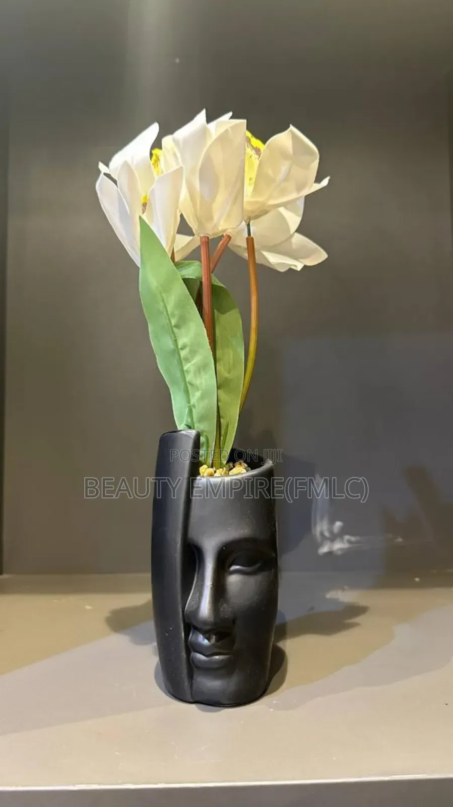 Golden Potted Artificial Plants