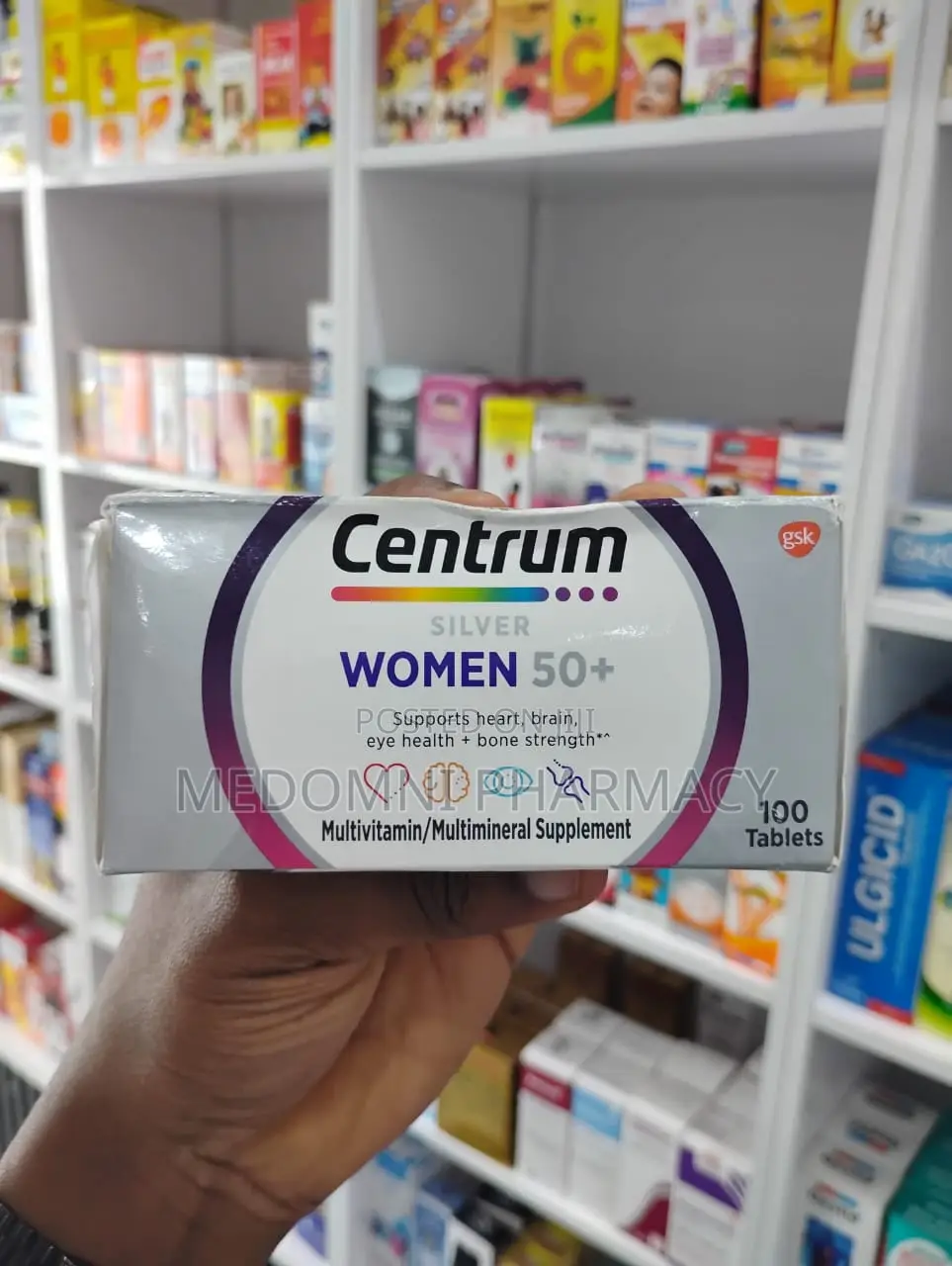 Centrum Silver Women’S Multivitamin – 50+ (100 Tablets)