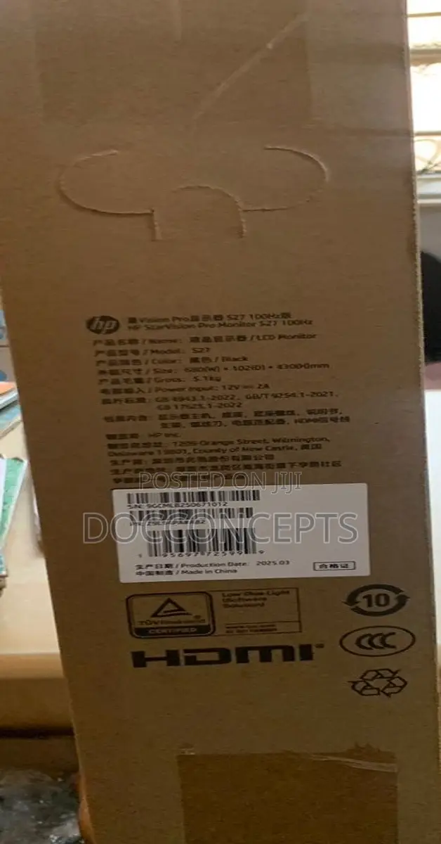 Hp Starvision Pro Monitor S27 100hz