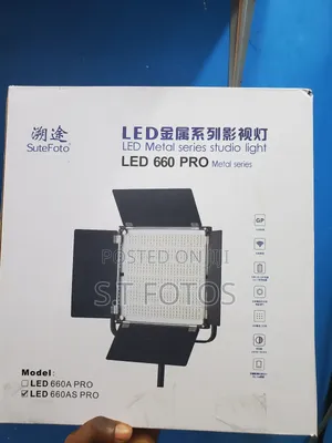 Sutefoto Led 660 Pro With Stand