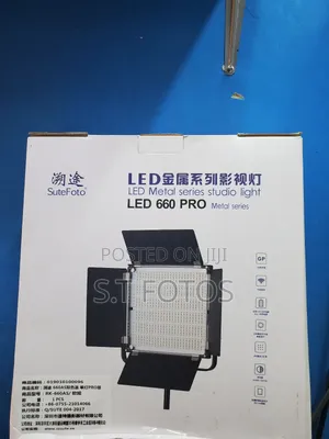 Sutefoto Led 660 Pro With Stand