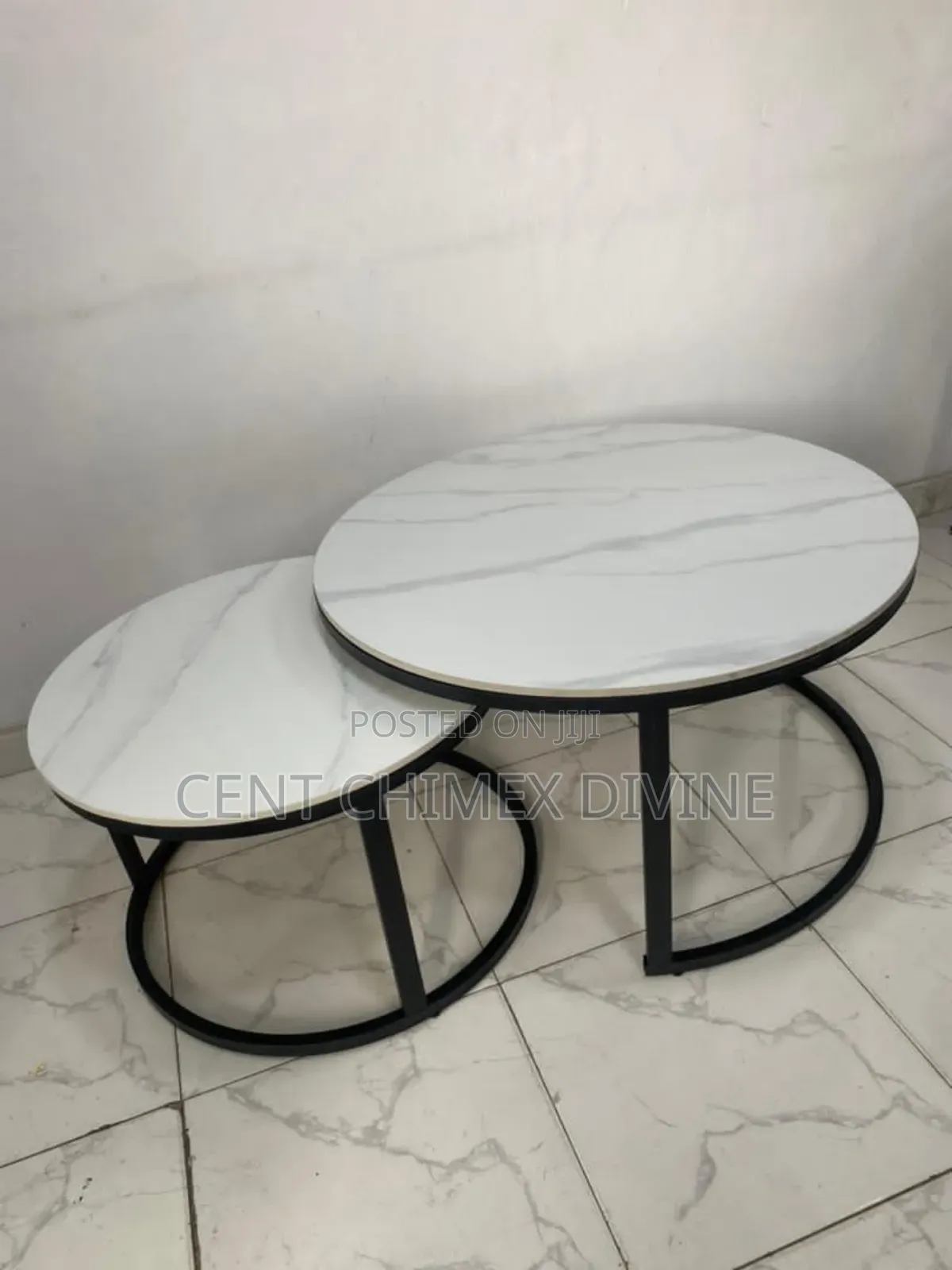 Minimalist 2in1 Round Center Table