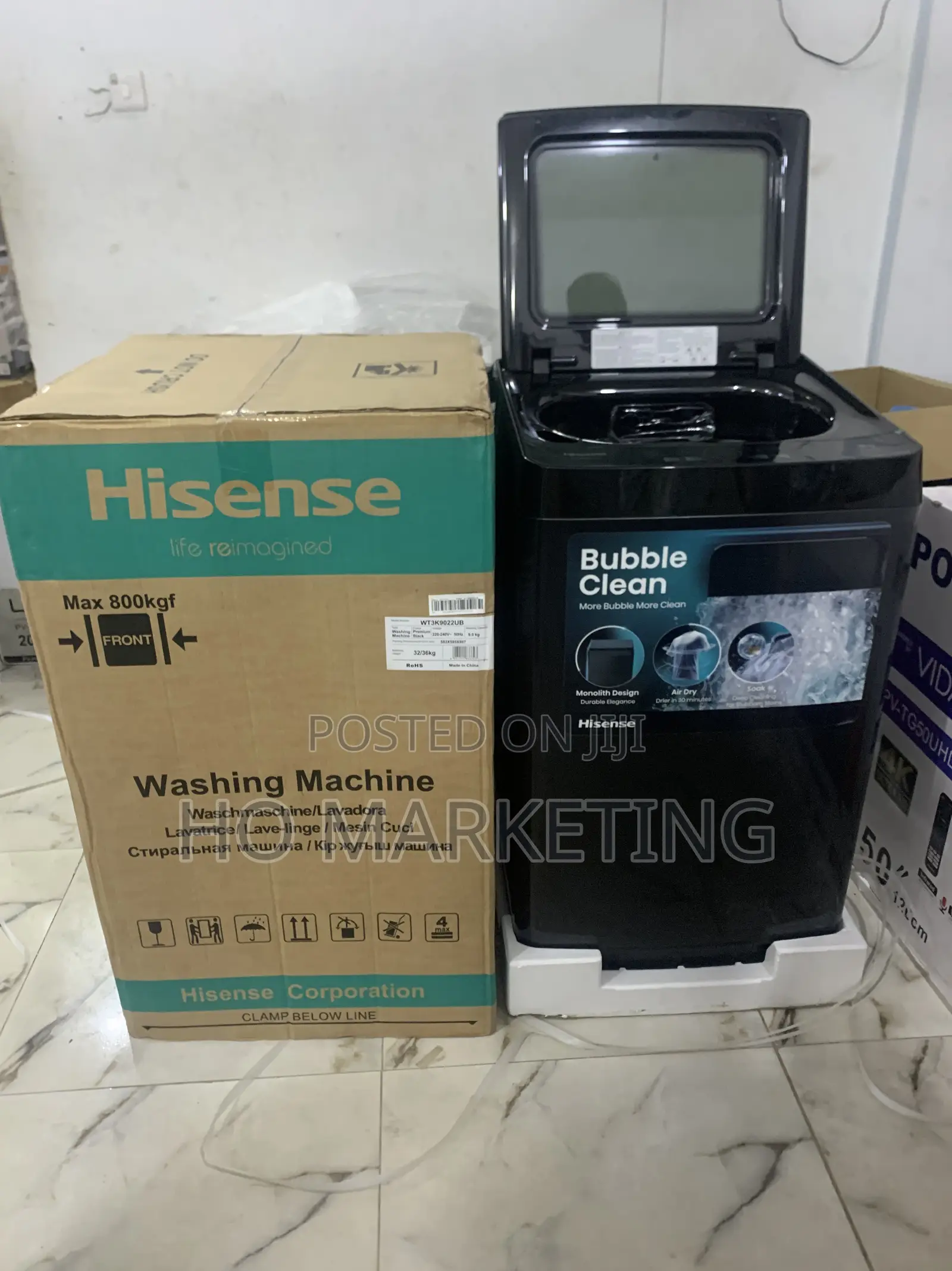 Hisense 9kg Fully Automatic Washer With Delay Start