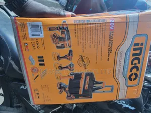 5pcs Industrial Cordless Combo Kit Ingco