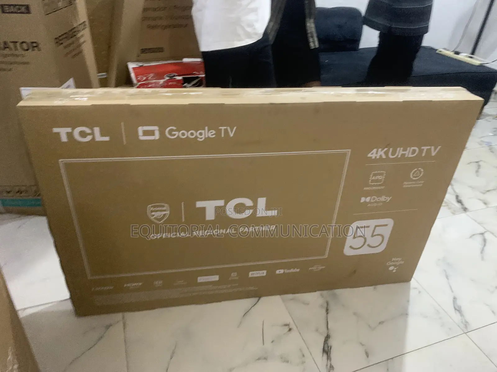 TCL 55 – Sharp. Smart. Stunning.