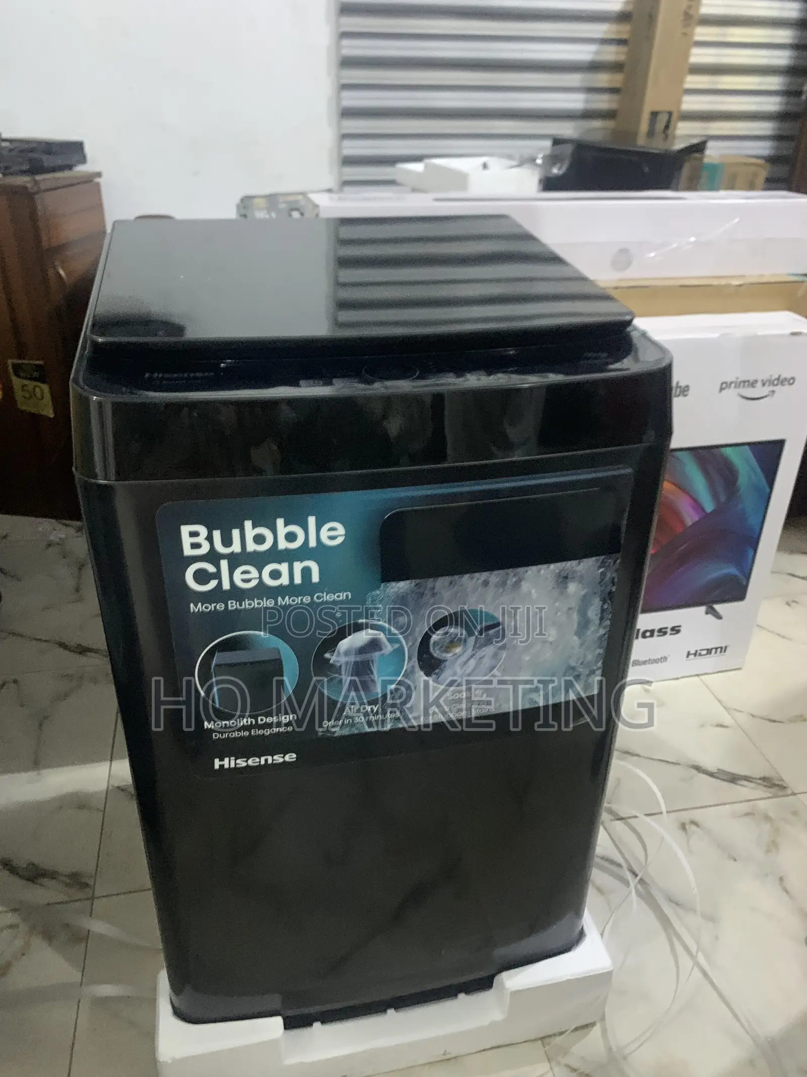 9kg Hisense Washing Machine – Child Lock Timer