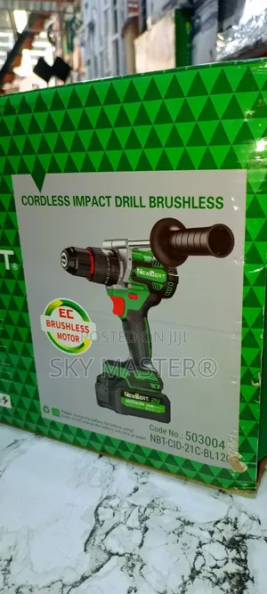 Heavy Duty Brushless Cordless Impact Drill