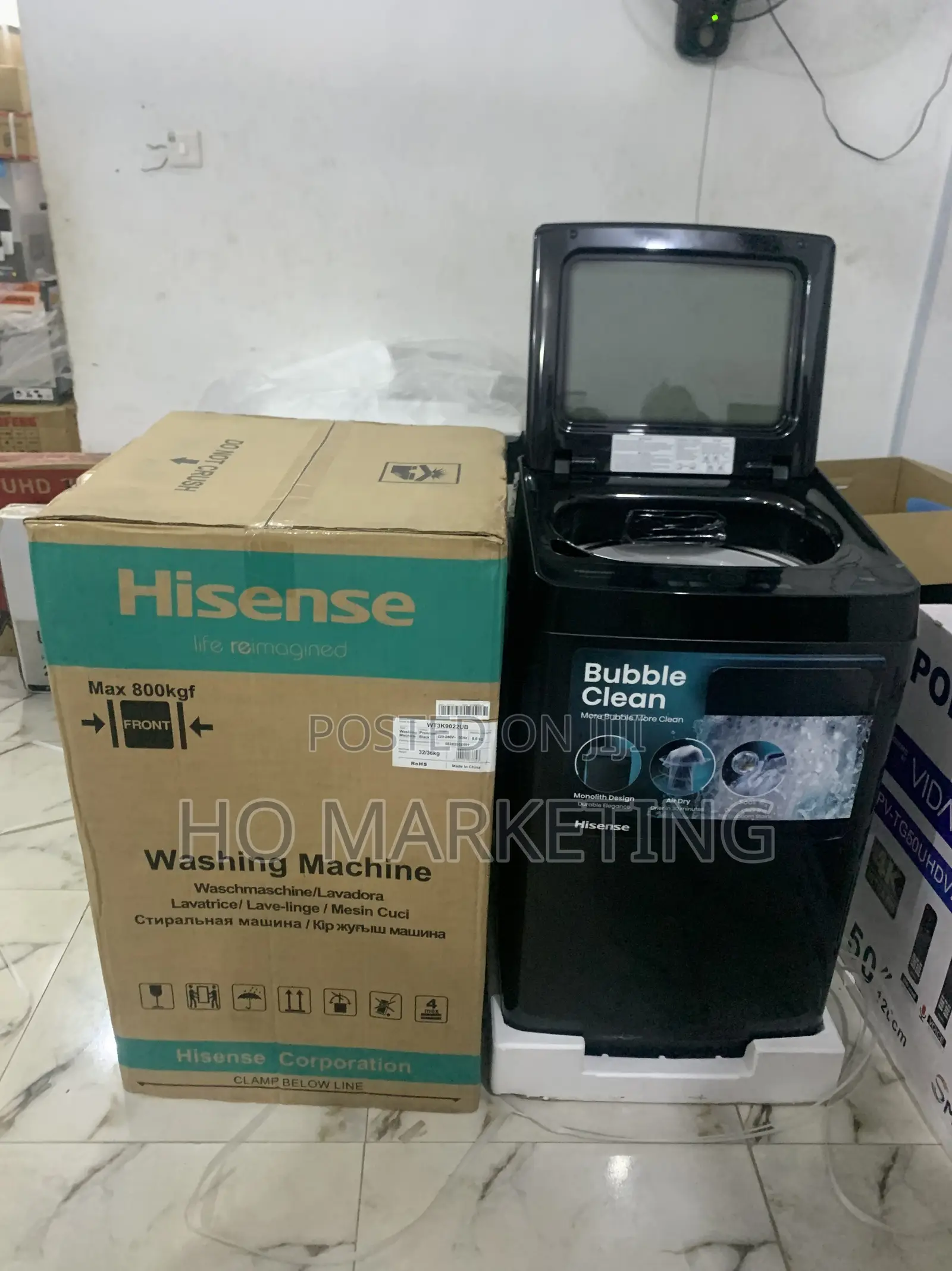 Hisense 9kg Washing Machine –Payment on Delivery Available