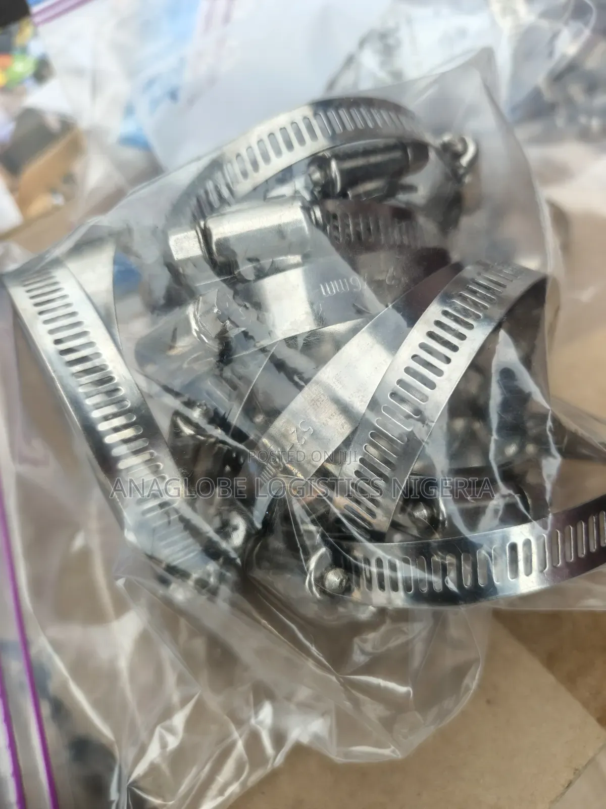 3" Stainless Hose Clip