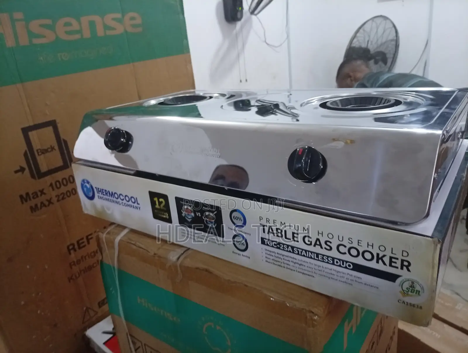 Thermocool – 2 Hob Tabletop