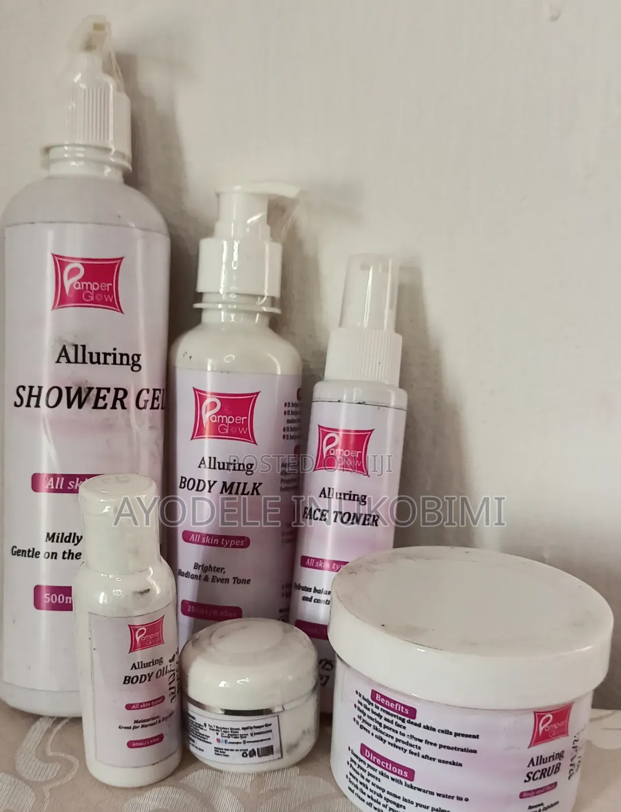 Alluring Body Cream Complete Set