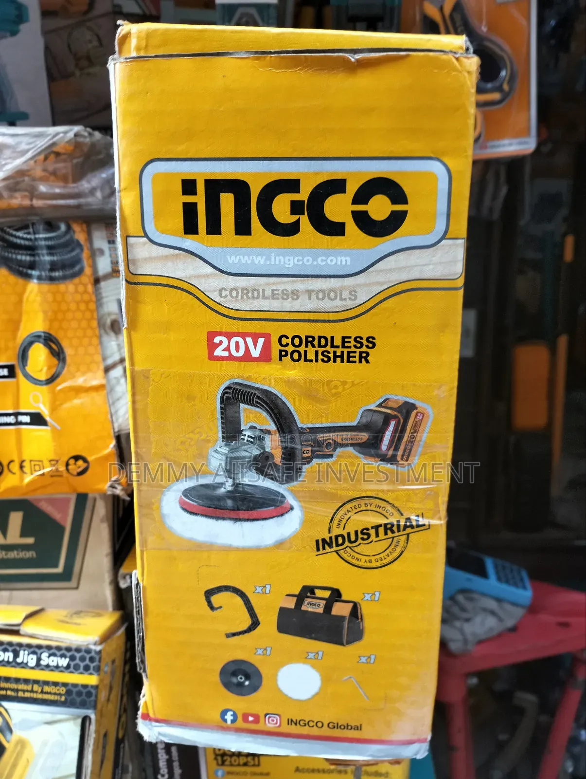 Ingco Cordless Angle Polisher