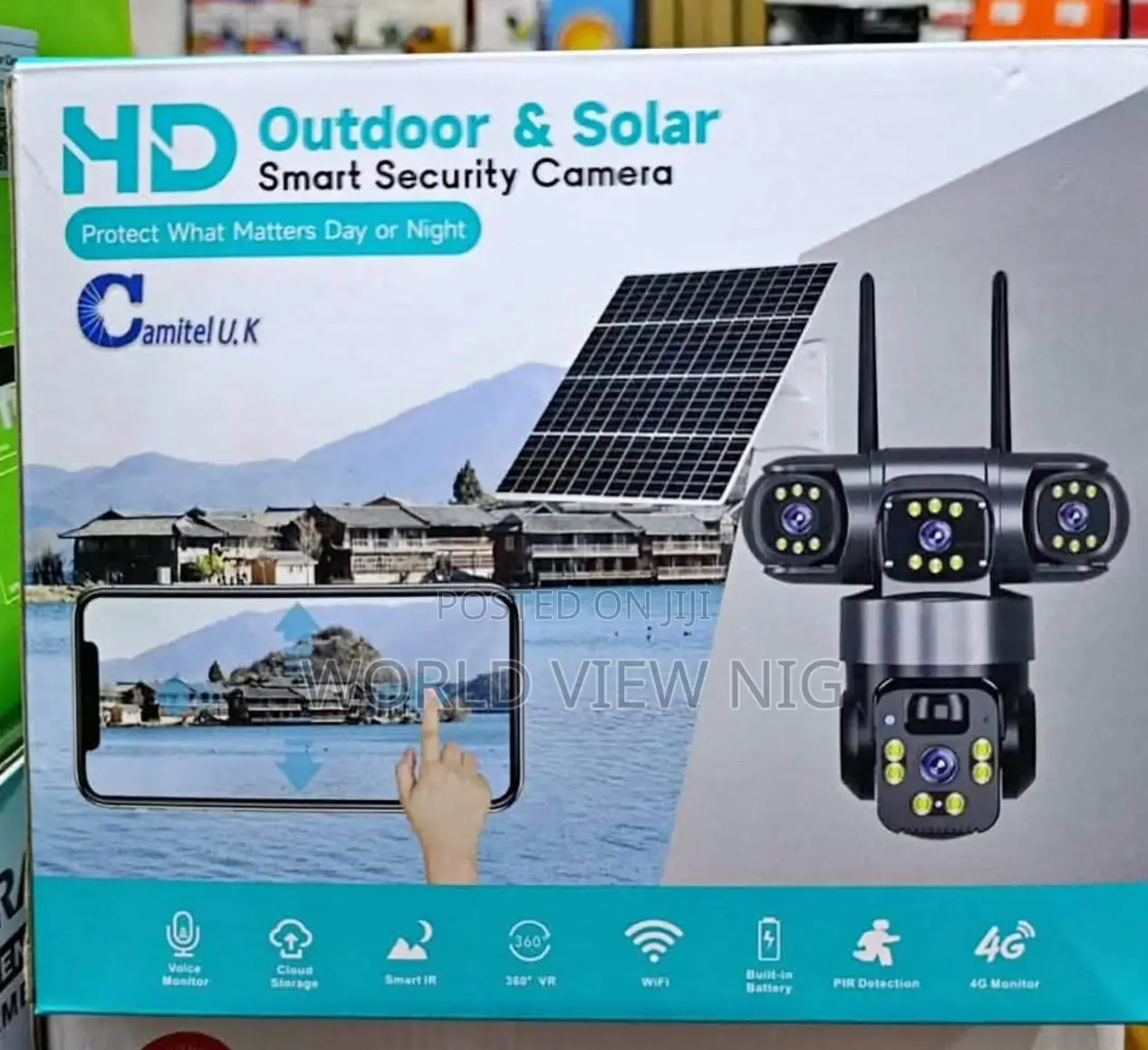 Triple Lenses Hd Camera