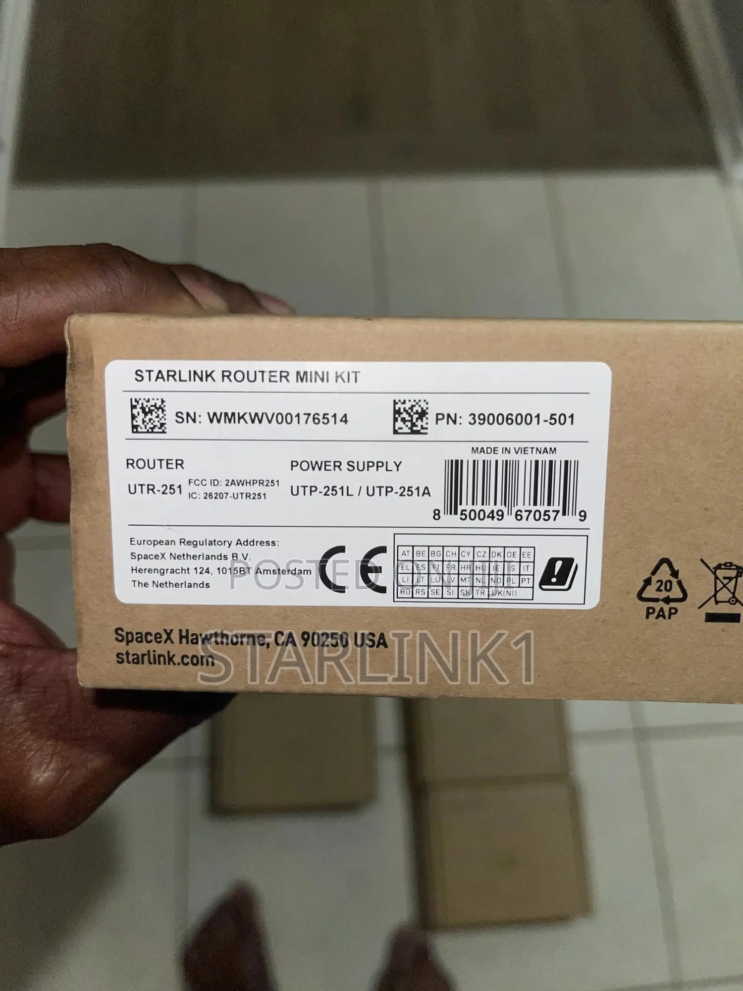 Starlink Router Mini