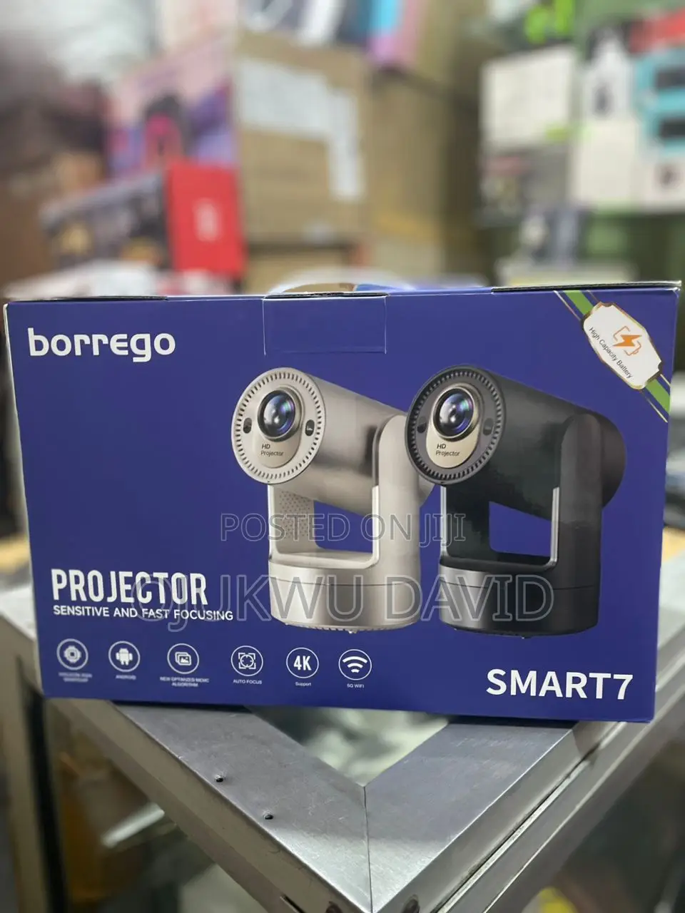 Borrego Smart 7 Android Projector