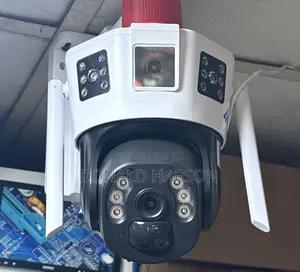 CCTV Solar Two /Three Screen Camera Outdoor Solar