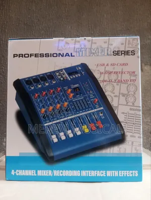 4 Channel Powered Mixer