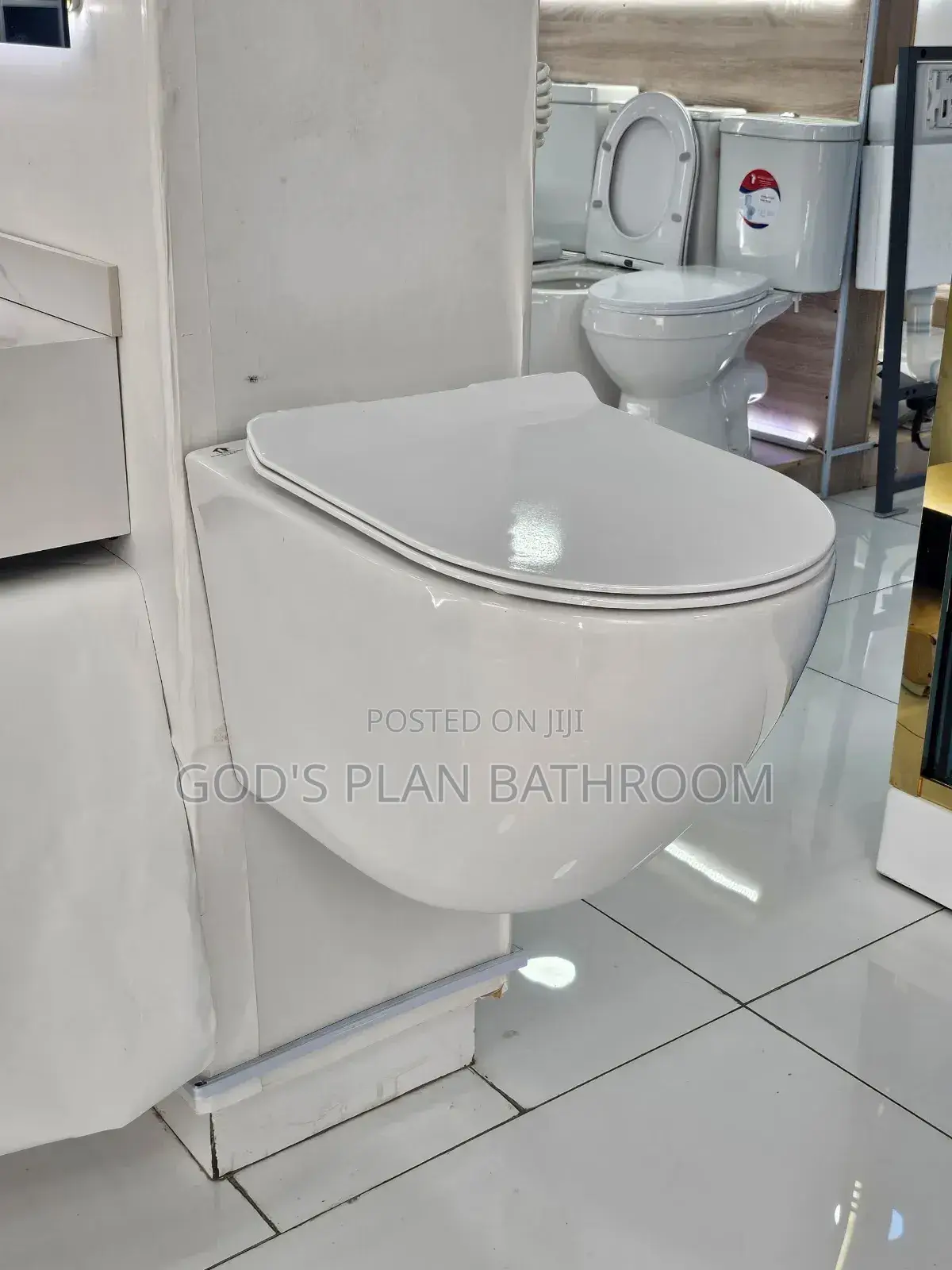 Conceal Water Closet White