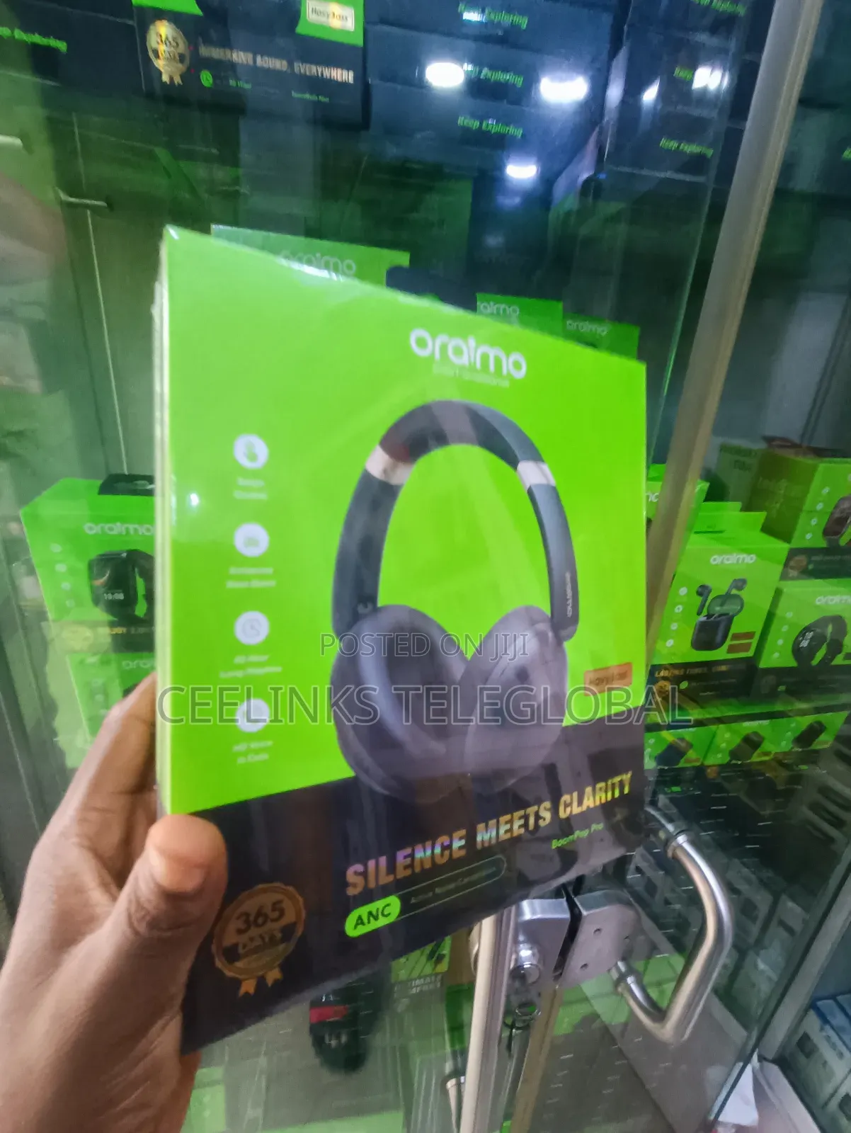 Original Oraimo Boompop Pro With Active Noise Cancellation