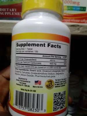 Nature's Field Calcium Plus D3 X 100 Tablets