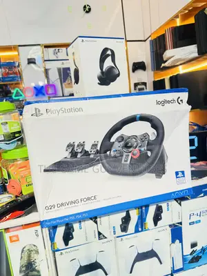 Brand New Sony-logitech Driving Wheel For P4 P5