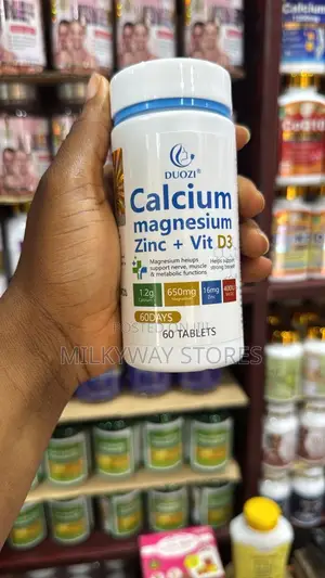 Calcium Magnesium Zinc Supplements + Vitamin D3