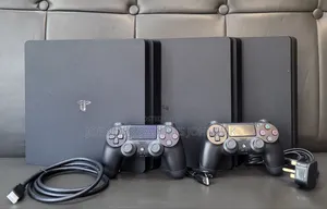 Ps4 Slim Uk Used With Two Pads 10games Installed Fc26 Package