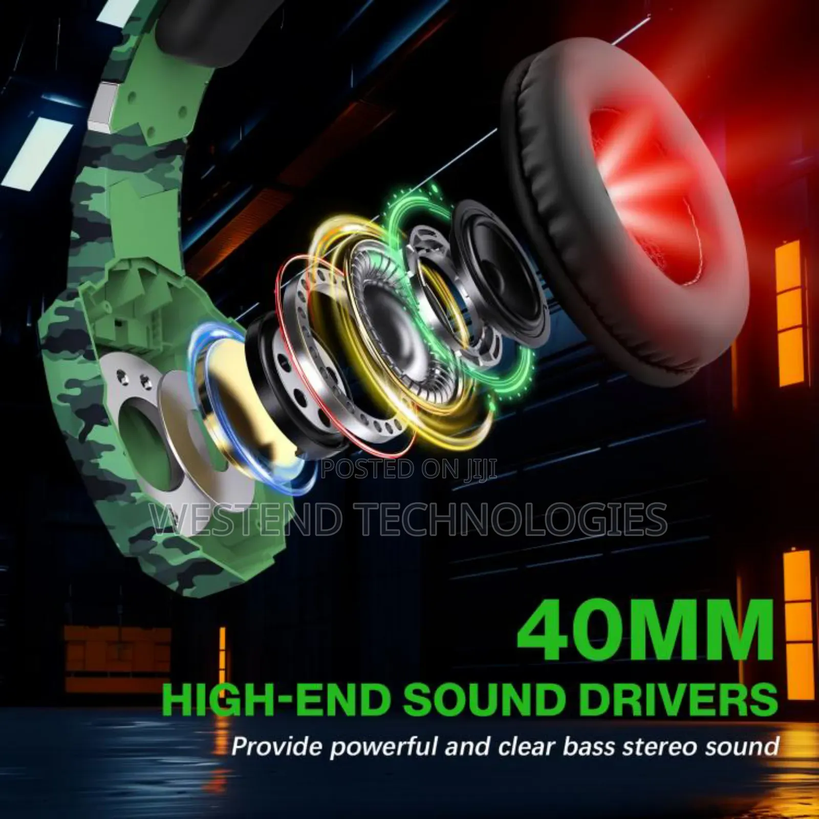Kotion Each G9000 Pro Gaming Headset for Phones Pc Ps5 Ps4 Xbox Etc