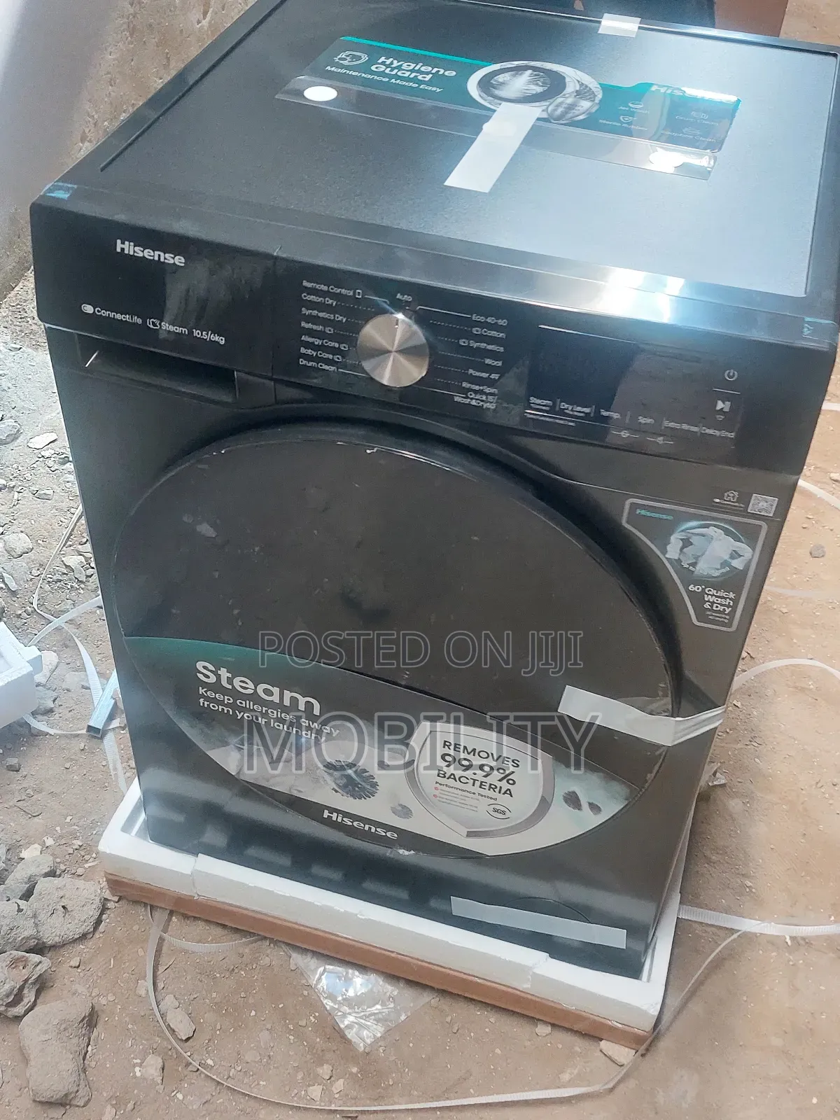 10.6/6kg Hisense Front Load Washing Automatic