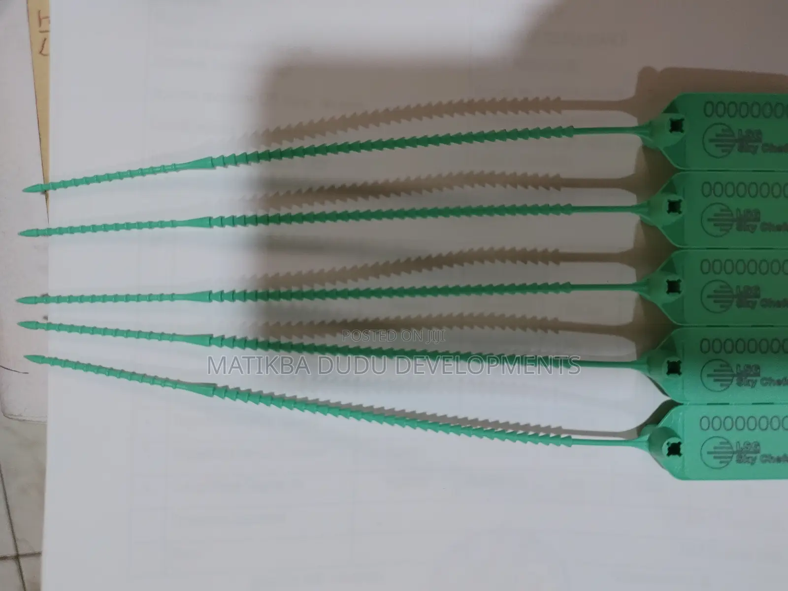 Plastic Security Seal Bankseal