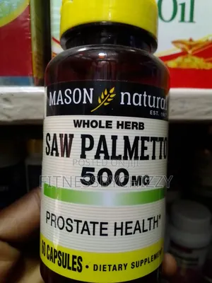 Saw Palmetto Prostate Health 500mg X 60 Capsules