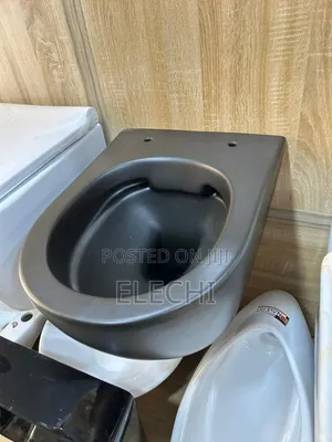 Mat Black Wall Hung Wc