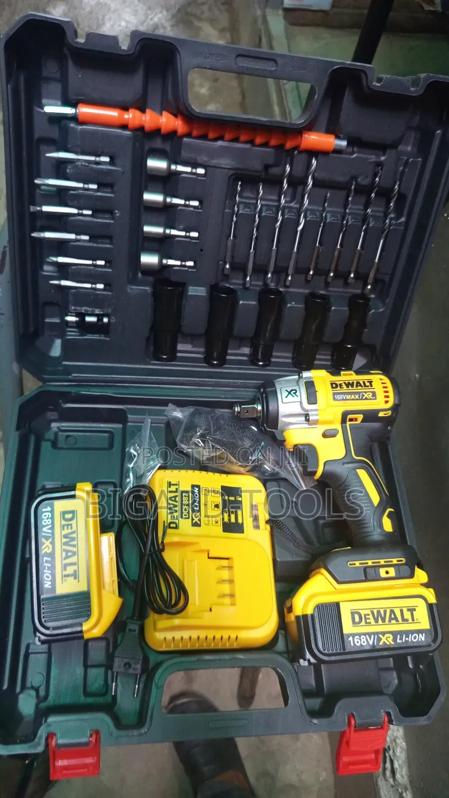 Dewalt Impact Wrench Socket Machine 168v