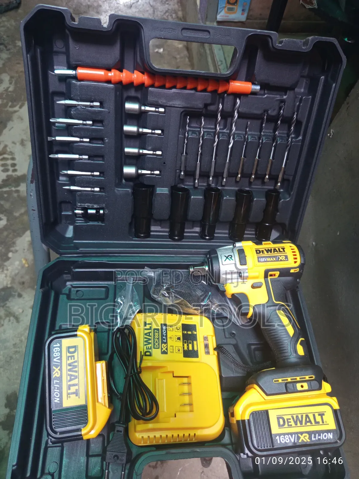 Dewalt Impact Wrench Socket Machine 168v