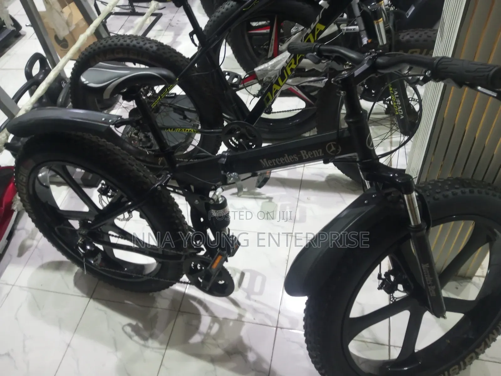 Foldable Mercedes Benz Bicycle