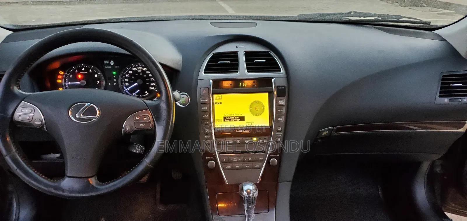 Lexus ES 350 2010 Black